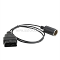 OBD2 Male to Cigarette Lighter Female Connector